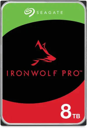 Seagate IronWolf Pro 8TB, NAS Interne Festplatte HDD, 3.5 Zoll, 7200 U/Min, CMR,