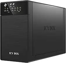 ICY BOX IB-RD3620SU3 Externes 2-fach Gehäuse (Raid 0/1, Single, JBOD) für 2x 3, 