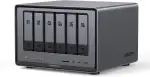 UGREEN NASync DXP6800 Pro, Desktop-NAS mit 6 Einschüben, Intel i5 1235u 10-Kern-Prozessor, 8 GB D...