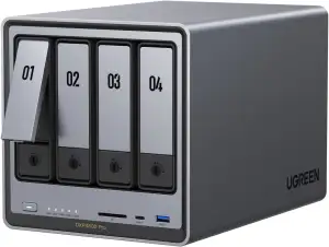 UGREEN NASync DXP4800 Pro, 4-Bay Desktop-NAS, Intel i3-1315U 6-Kern-Prozessor, 8