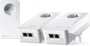 devolo Magic 2 WiFi 6 Multiroom Kit, WLAN Powerline Adapter, bis zu 2.400 Mbit/s