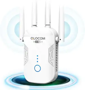 2026 Neuestes WLAN Verstärker Repeater 1200Mbit/s, WiFi Internet Verstärker Dual