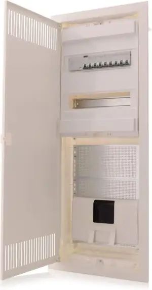 Intratec Multimediaverteiler & Sicherungskasten Kombi Unterputz 842x346x92mm 2-r
