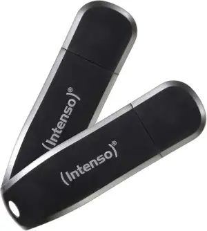 Intenso Speed Line - 2x128GB Speicherstick - USB-Stick 3.2 Gen 1x1, schwarz