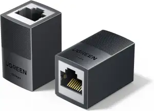 UGREEN 10Gbps RJ45 Kupplung POE LAN Kabel Verlängerung LAN Verbinder Netzwerkkab
