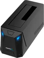 SABRENT Festplatten Dockingstation USB C 10Gbps fur 2,5" 3.5" SATA HDD und SSD (DS-UC1B)