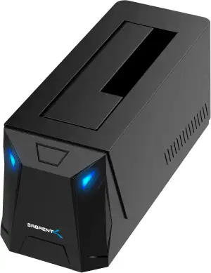 SABRENT Festplatten Dockingstation USB C 10Gbps fur 2,5" 3.5" SATA HDD und SSD (