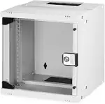 DIGITUS Netzwerk-Schrank 10-Zoll - 6HE - Wandmontage - unmontiert - HxBxT 324x316x298mm - Traglas...