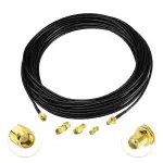Superbat 10M SMA Verlängerungskabel Stecker auf Buchse RG174 Mit 3 Stück Adapter Kit für 4G LTE WLAN FPV Antennen CCU2 CC1101 Huawei Router, SDR Geräte, Amateurfunk ADS-B