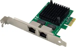 Dual PCIe 3.1 2.5GBase-T Netzwerk Adapter mit Intel I225-V 2500/1000/100Mbps PCI