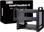 GeeekPi 4U Server-Rackschrank, 10-Zoll-Netzwerk-Rack für Server, Netzwerk, A/V-Geräte, DeskPi Rac...
