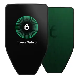 Trezor Safe 5 – Krypto-Hardware Wallet mit Secure Element und Passphrase, Farb-T