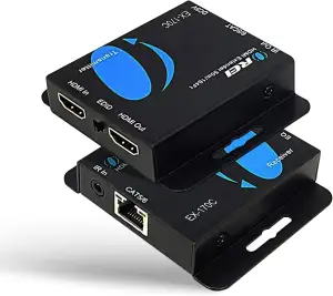 OREI 4K-HDMI-Over-Ethernet-Extender über CAT5/CAT6/CAT7, mit IR bis zu 50 m – Lo