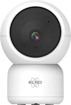 ELRO CI5000 Innen WiFi IP Überwachungskamera mit Bewegungssensor und Nachtsicht 
