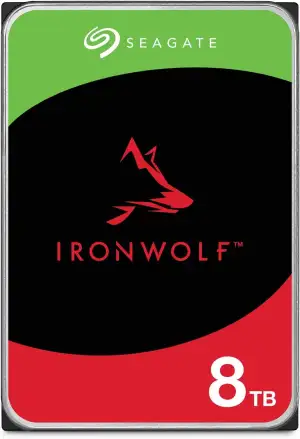 Seagate IronWolf 8TB, NAS Interne Festplatte HDD, 3.5 Zoll, 5400 U/Min, 256 MB C