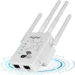 WLAN Repeater, 1200 Mbit/s WLAN Verstärker (867MBit/s 5GHz + 300MBit/s 2,4GHz) mit Ethernet, Internet Extender Booster kompatibel zu Allen WLAN Geräten-Erhöht WLAN-Reichweite-Deutsch Handbuch