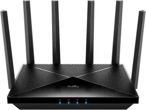 Cudy BE6500 WiFi 7 Router Dual Band Gaming Router, 2.5G Port, VPN Client und Ser