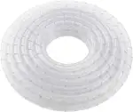 Lumonic Spiralkabelschlauch transparent 20m I 19mm Spiralband für Kabel mit 15-100mm Durchmesser I Flexibler Kabelschlauch-Schutz für Private & industrielle Zwecke
