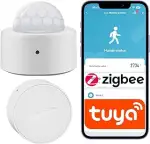 Sone Smart One Zigbee Bewegungsmelder 3.0 – Mini Motion Sensor 33x27 mm mit Luxsensor, 120° Erfas...