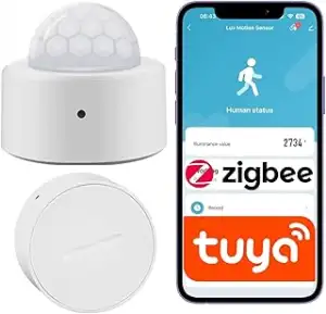 Sone Smart One Zigbee Bewegungsmelder 3.0 – Mini Motion Sensor 33x27 mm mit Luxs