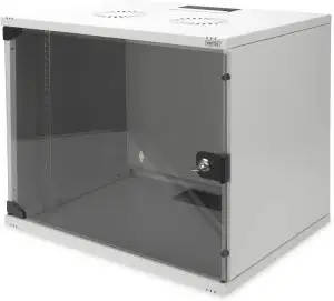DIGITUS Netzwerk-Schrank 19 zoll 9 HE - unmontiert - Wandmontage - 400 mm Tiefe 