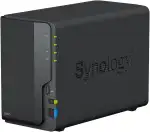 Synology DS223 2-Bay Diskstation NAS (Realtek RTD1619B Quad-Core 2GB Ram 1xRJ-45 1GbE LAN-Port), Schwarz