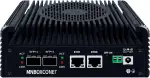 S2 Mini PC N150 10GBE SFP+, Firewall Appliance Micro Büro Hardware, Barebone No RAM No SSD, 2xi226V 2.5Gbit LAN, USB C, TF Card Slot, Support Proxmox OPNsense, SPK/MIC