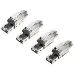 FGB 10 Gbps RJ45 CAT7 Netzwerkstecker Lan Stecker LSA Geschirmt RJ45 Stecker Werkzeuglos für Verl...