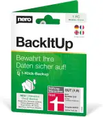 Backup Software Nero BackItUp – Ausgezeichnete Datensicherung mit Auto-Backup, Cloud, Recovery & Verschlüsselung | Lifetime Lizenz | 1 PC | Windows 11/10/8/7
