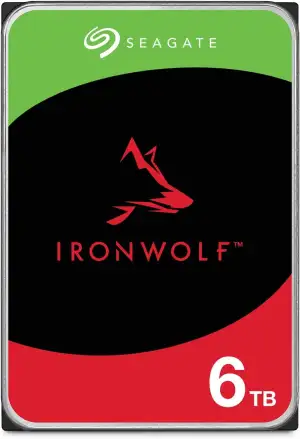 Seagate IronWolf 6TB, NAS Interne Festplatte HDD, 3.5 Zoll, 5400 U/Min, 256 MB C