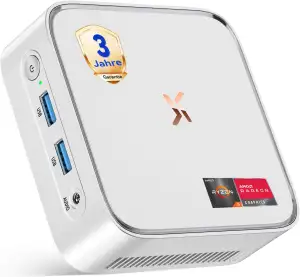 Huidun H80 Mini PC АMD Ryzen 5 3500U(Besser als 4300U/N150/N95/Max 3,7 GHz) W11-