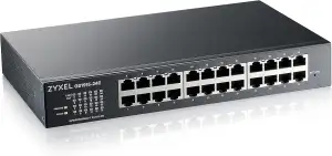 Zyxel 24-Port Gigabit Cloud-Based Switch | 24-Port GbE Smart hybrid Mode Switch 