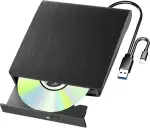 Yaeonku Externes Blu-ray Laufwerk Blu-ray Laufwerk DVD/BD Player Blu-ray Laufwerk USB 3.0 und Typ-C DVD Recorder für Windows XP/7/8/10/11 MacOS für PC,Laptop,Desktop,Mac