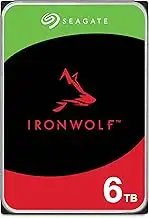 Seagate IronWolf 6TB, NAS Interne Festplatte HDD, 3.5 Zoll, 5400 U/Min, 256 MB C