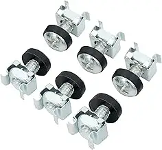 BIGtec 20 x Käfigmutter Montageschrauben Käfigmutternset M6 Montagesatz für 10" 