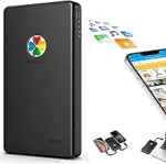 iDiskk 2 TB (2000 GB) Externe Lightning-iPhone-Festplatte, MFi-Zertifiziert, 3-in-1 mit 3 integri...