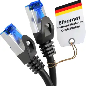 KabelDirekt Netzwerkkabel – Überträgt maximale deutsche Glasfaser-Geschwindigkei