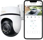 Tapo C530WS 360° Überwachungskamera Außen, 3K 5MP, Starlight Farbe Nachtsicht, KI-Erkennung, Bewegungsverfolgung, WLAN oder Ethernet, microSD-Karte bis zu 512 GB