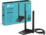 TP-Link Archer TX20U Plus WLAN Stick Für PC, WiFi 6 AX1800 Dual Band, USB 3.0, MU-MIMO, Antennen mit hoher Verstärkung, WPA3-Verschlüsselung, Kompatibel mit Windows 11/10, Schwarz