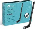 TP-Link Archer T3U Plus AC1300 High Gain USB WLAN Stick Adapter mit Antennen(bis zu 867 Mbit/s 5G...