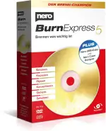 Nero Burn Express 5 – Masterizza | Copia | Rippa | Converti | Protezione SecurDisc 4.0 | USBxCopy & Cover Designer | Licenza Lifetime | 1 PC | Windows 11/10/8/7