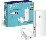 TP-Link TL-WPA7817 KIT Powerline Adapter WLAN, AV1000, WiFi 6 AX1500 Dualband, Gigabit Ethernet, ...