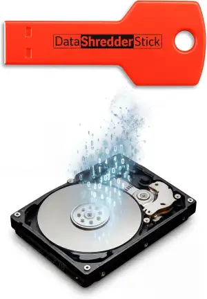 Daten-Aktenvernichter Stick – Sicheres Datenlöschwerkzeug für Fenster, Löschen v
