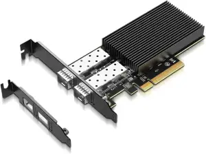 10Gb Ethernet Karte mit 82599ES (X520-DA2) Controller, GiGaPlus 10GB PCI-E Netzw