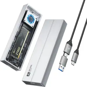 SAN ZANG MASTER USB 4 M2 Enclosure 40Gbps NVMe Enclosure Aktiv gekühltes NVMe Ge