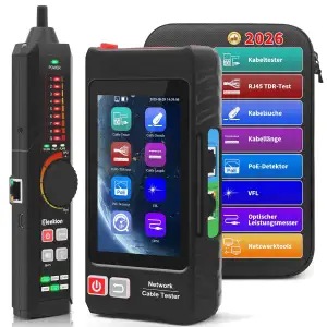 Henkion Multifunktions RJ45 Netzwerkkabeltester UTP-Kabeltester,Ethernet-Kabelve