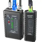 NF-468CS Netzwerkkabeltester RJ45/RJ11/CAT5/CAT6/CAT5E/CAT6A/CAT7/POE-Test UTP/STP, LAN-Kabeltester, Netzwerk-Ethernet-Kabel-Mapper, Durchgangsprüfer, Telefonleitung CAT3, LAN-Kabeltest-Netzwerk-Tools