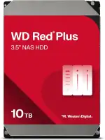 WD Red Plus 10 TB NAS Interne Festplatte 3,5 Zoll - 7200 U/Min, SATA 6Gb/s, CMR, 256MB Cache