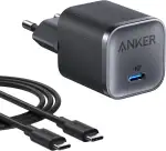 Anker Nano 45W USB C Ladegerät, kompakter Netzteil, Schnellladegerät für iPhone 17/Pro/Pro Max/iPhone Air/16/15, MacBook, Pixel 9, iPad, Samsung Galaxy S25 Ultra/S24 Serie (inkl. 1,8m Kabel)