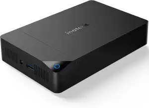 Inateck Festplattengehäuse 3.5 USB 3.0, Externes HDD Gehäuse für 2,5”/ 3,5” SATA